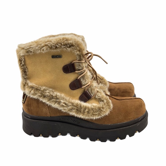 Skechers Shoes - SKECHERS | Outdoor Winter Hiking Boots Leather